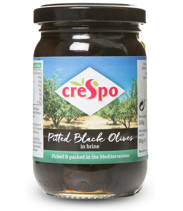 Pitted Black Olive 90g