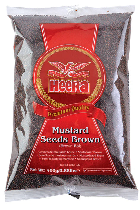 Brown Mustard Seeds 400g