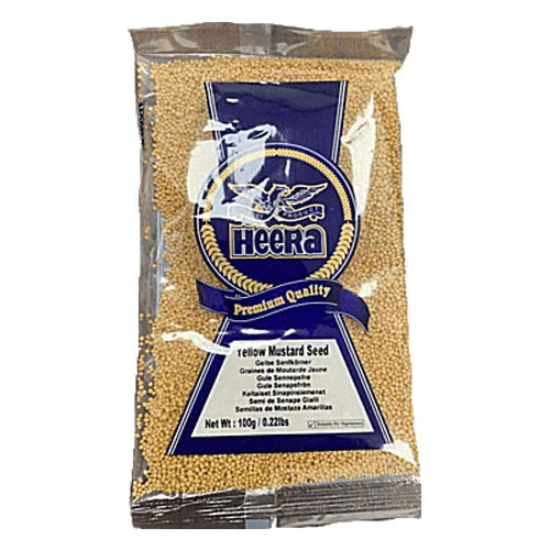 Yellow Mustard Seeds 100g