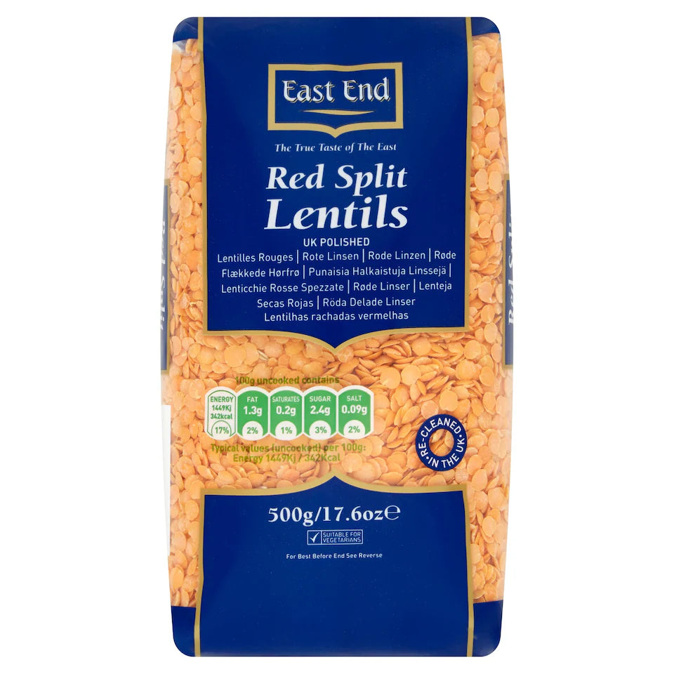 Red Split Lentils 500g