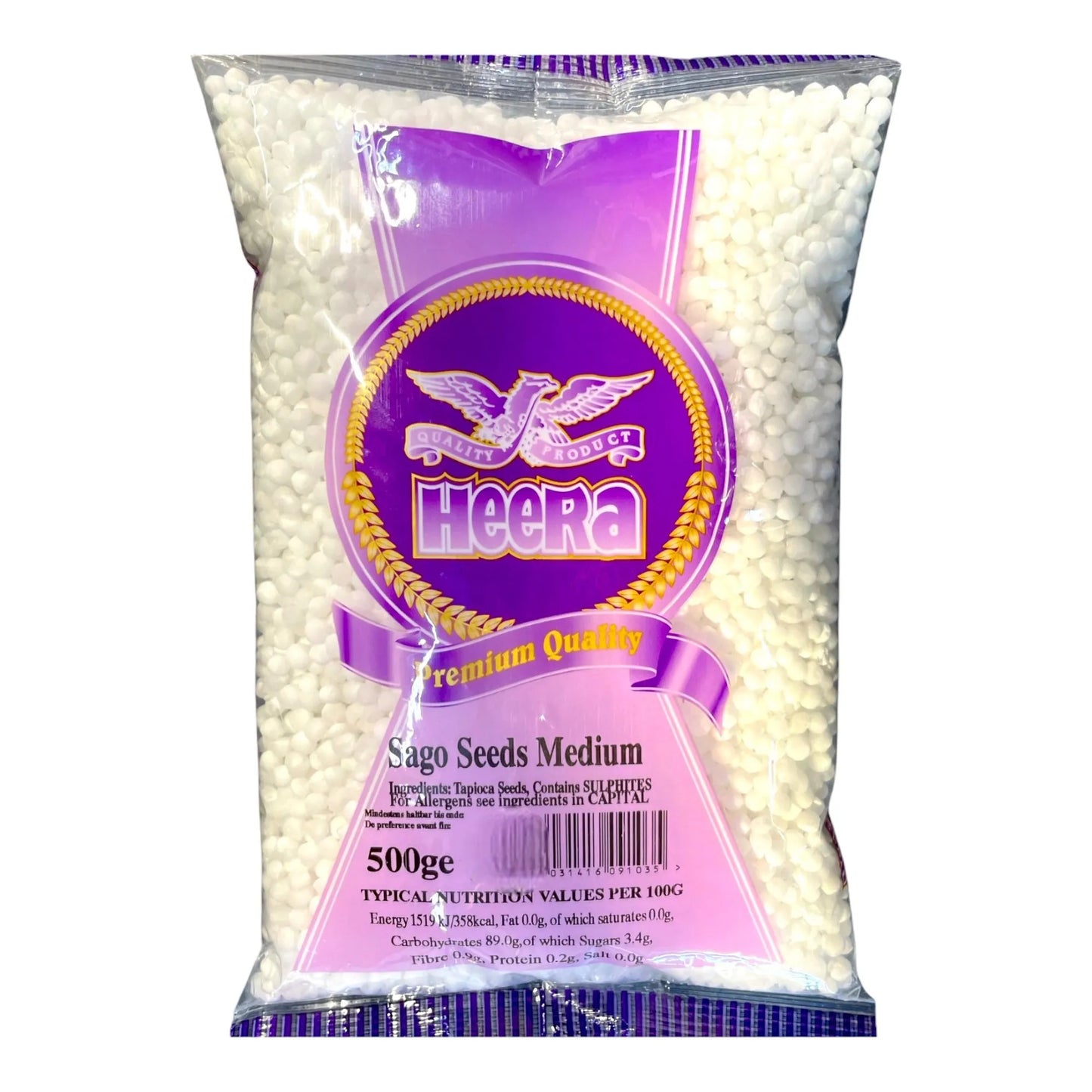 Sago Seeds Medium 500g