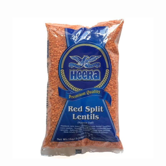 RED SPLIT LENTILS 1KG